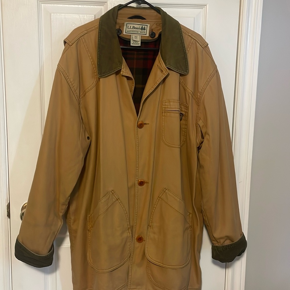 IN AMAZING CONDITION! FULLY LINED LL BEAN BARN COAT - Picture 1 of 4